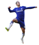 Eden Hazard football render