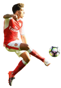 Hector Bellerin football render