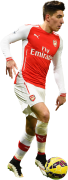 Hector Bellerin football render