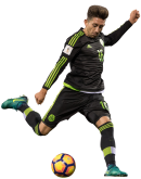 Hector Herrera football render