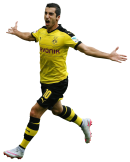 Henrikh Mkhitaryan football render