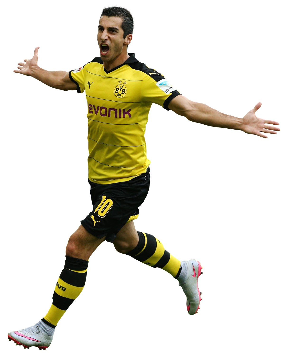 Henrikh Mkhitaryan football render - FootyRenders