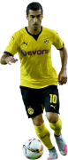 Henrikh Mkhitaryan football render