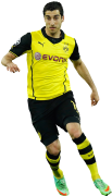 Henrikh Mkhitaryan football render