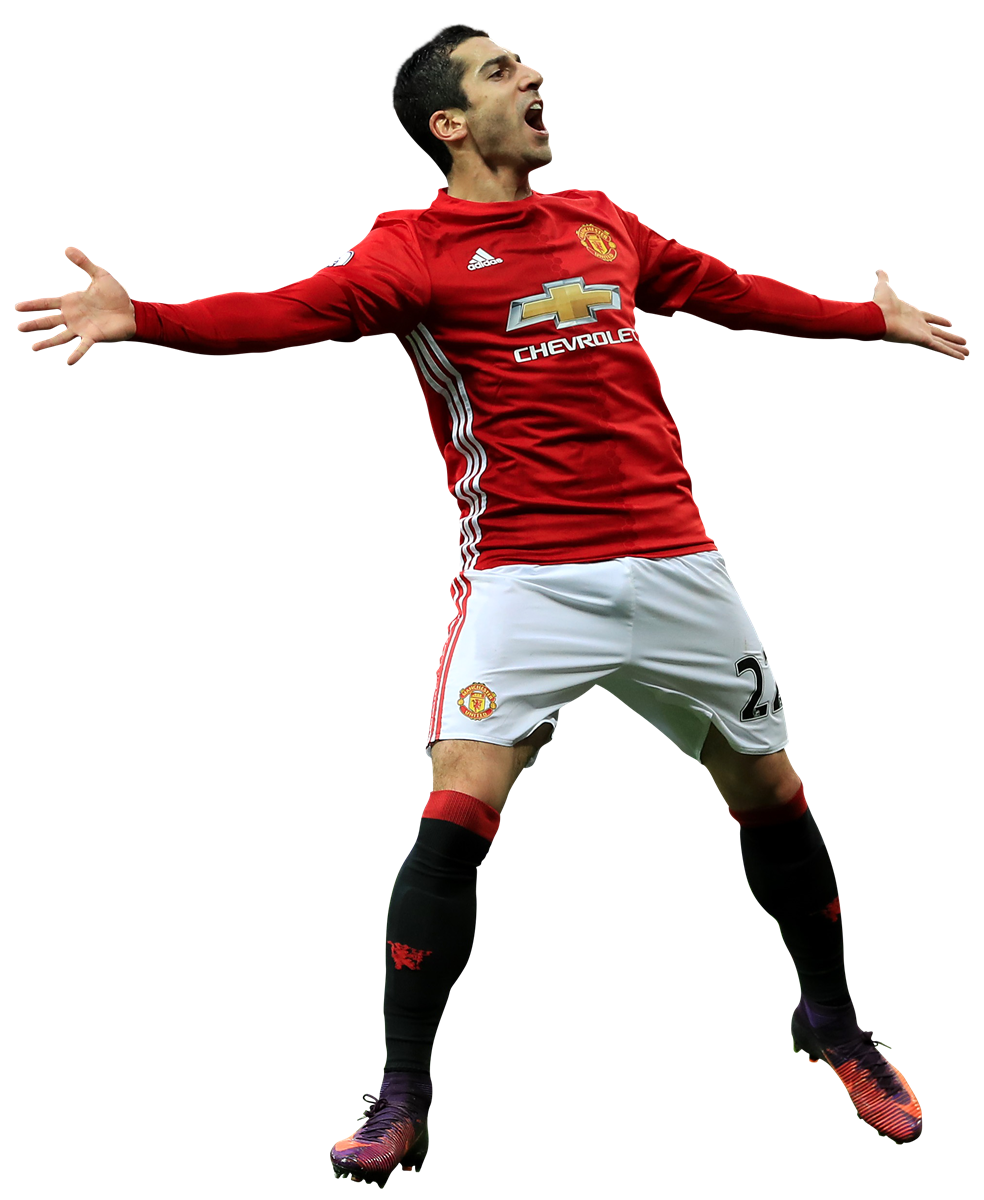 Henrikh Mkhitaryan football render - FootyRenders