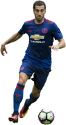 Henrikh Mkhitaryan football render