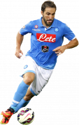 Gonzalo Higuain football render