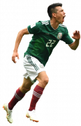 Hirving Lozano football render