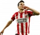 Hirving Lozano football render