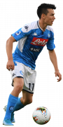 Hirving Lozano football render