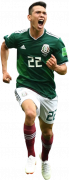 Hirving Lozano football render