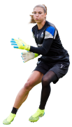 Hope Solo football render