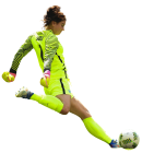 Hope Solo football render