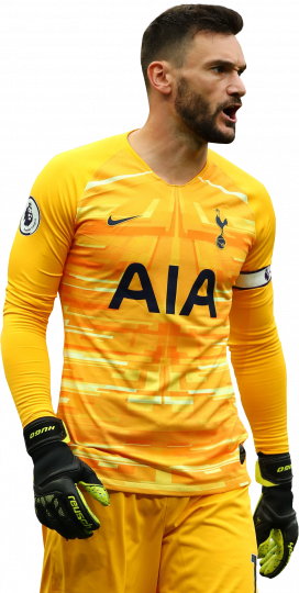 Hugo Lloris Tottenham Hotspur football render - FootyRenders