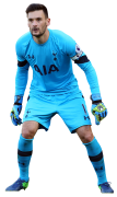 Hugo Lloris football render