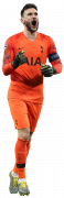 Hugo Lloris football render