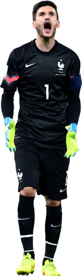 Hugo Lloris France football render - FootyRenders