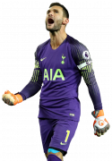 Hugo Lloris football render