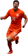 Klaas-Jan Huntelaar football render
