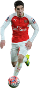 Hector Bellerin football render