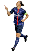 Zlatan Ibrahimovic football render