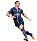 Zlatan Ibrahimovic football render