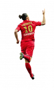 Zlatan Ibrahimovic football render