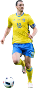 Zlatan Ibrahimovic football render