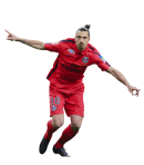 Zlatan Ibrahimovic football render