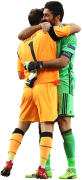 Iker Casillas & Gianluigi Buffon football render