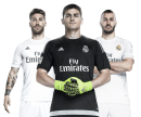 Sergio Ramos, Iker Casillas & Karim Benzema football render
