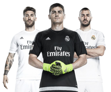 Sergio Ramos, Iker Casillas & Karim Benzema