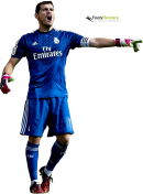 Iker Casillas football render