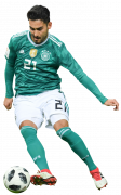 Ilkay Gundogan football render