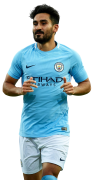 Ilkay Gundogan football render