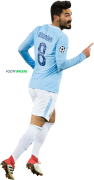 Ilkay Gundogan football render