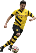 Ilkay Gundogan football render