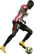 Inaki Williams football render