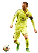 Andres Iniesta football render