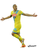 Gokhan Inler football render