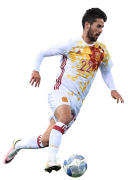 Isco football render