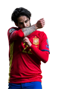 Isco football render