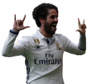 Isco football render