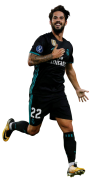 Isco football render