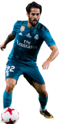 Isco football render