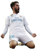 Isco football render