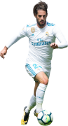 Isco football render