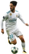 Isco football render