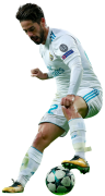 Isco football render