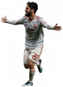 Isco football render